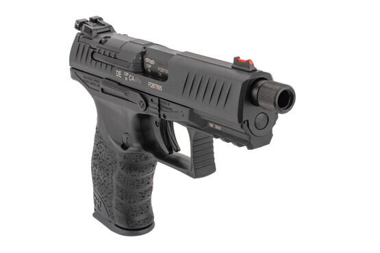Walther PPQ M2 Q4 Tac 9mm 17 Round Pistol has a polymer frame